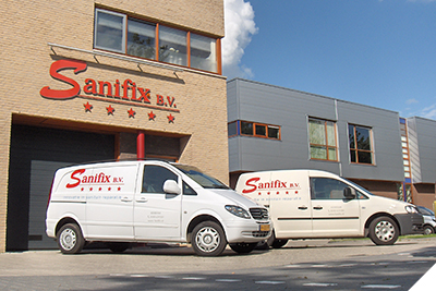Pand Sanifix, Slidex en Proffill in Leerdam